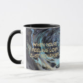 Tasse de citation céleste Nous sommes tous faits d (Gauche)