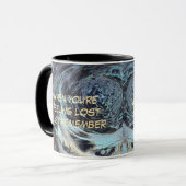 Tasse de citation céleste Nous sommes tous faits d (Devant gauche)