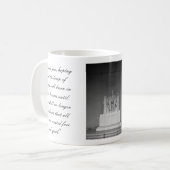 Tasse de citation d'Abraham Lincoln (Devant gauche)