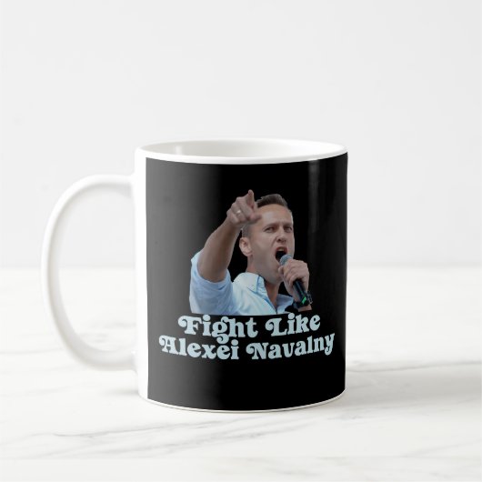 Tasse de citation d'activiste Luttez comme Alexei (Gauche)