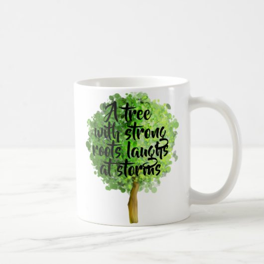 Tasse de citation d'arbre (Droite)