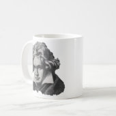 Tasse de citation de Beethoven (Devant gauche)