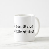 Tasse de citation de bureau - je ne suis pas (Devant droit)