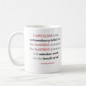 Tasse de citation de capitalisme de Keynes (Gauche)