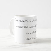 Tasse de citation de "desiderata" (Devant gauche)