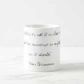 Tasse de citation de "desiderata" (Centre)