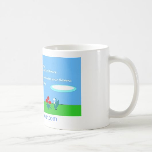 Tasse de citation de fleur de Fritz (Droite)