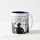 Tasse de citation de George W. Bush (Devant droit)