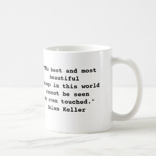 Tasse de citation de Helen Keller