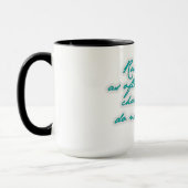 Tasse de citation de Jane Austen (Gauche)