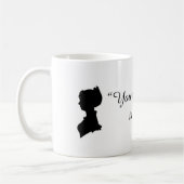 Tasse de citation de Jane Austen (Gauche)