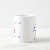 Tasse de citation de John Dewey (Centre)