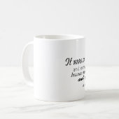 Tasse de citation de Leonard Cohen (Devant gauche)