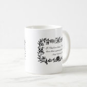 Tasse de citation de Madame Catherine de fierté et (Devant droit)