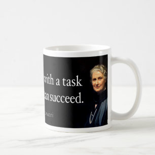 Tasse de citation de Maria Montessori