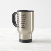 Tasse de citation de Meister Eckhart (Devant gauche)