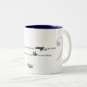 Tasse de citation de musique (Devant droit)