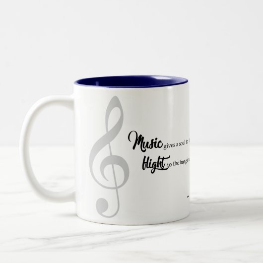 Tasse de citation de musique (Gauche)