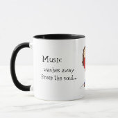 Tasse de citation de musique (Gauche)