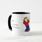 Tasse de citation de musique (Devant gauche)