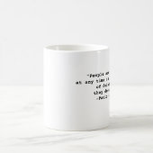 Tasse de citation de Paulo Coelho (Centre)