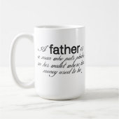 Tasse de citation de père (Gauche)