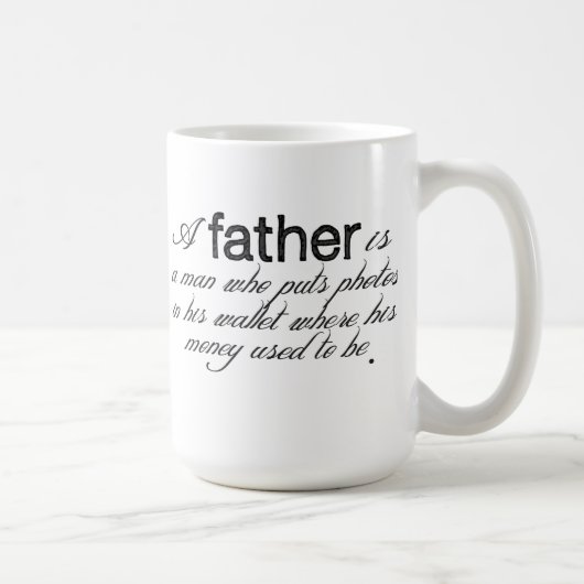 Tasse de citation de père (Droite)