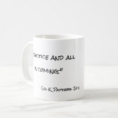Tasse de citation de pratique en matière de bande (Devant gauche)