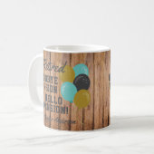 Tasse de Citation de Retraite Rustique Adieu Tensi (Devant gauche)