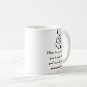 Tasse de citation de Rumi (Devant droit)