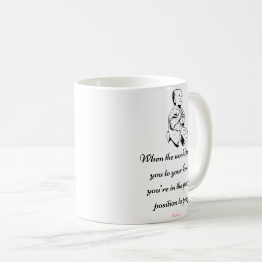 Tasse de citation de Rumi (Devant droit)