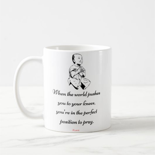 Tasse de citation de Rumi (Gauche)