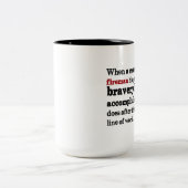 Tasse de citation de sapeur-pompier (Centre)