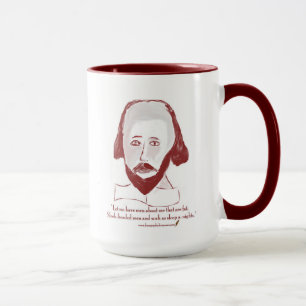 Tasse de citation de Shakespeare