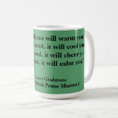 Tasse de citation de thé - malle de William (Devant droit)