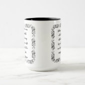 Tasse de citation de Thomas Jefferson Rien ne peut (Centre)