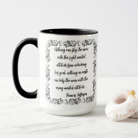 Tasse de citation de Thomas Jefferson Rien ne peut