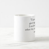 Tasse de citation de Zach Galifianakis (Centre)