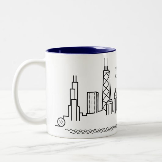Tasse de citation d'horizon de Chicago (Gauche)