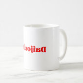 Tasse de citation japonaise Affirmation positive D (Devant droit)