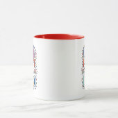 Tasse de citation motivationnelle Je transforme Je (Centre)