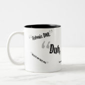 Tasse de citations de Charlie Sheen (Gauche)