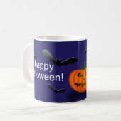 Tasse de citrouille de Halloween (Devant gauche)