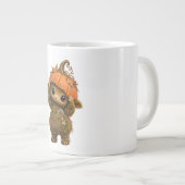 Tasse de citrouille de lutin de forêt mignonne (Devant droit)