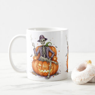 Tasse de citrouille d'Halloween