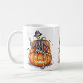 Tasse de citrouille d'Halloween (Gauche)