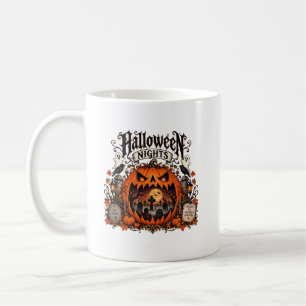 Tasse de citrouille pour les nuits d'Halloween
