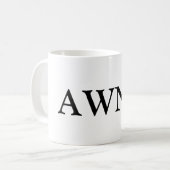 Tasse de classique d'AWNQ (Devant gauche)