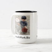 Tasse de classique de GamesAtWork.Biz (Devant gauche)