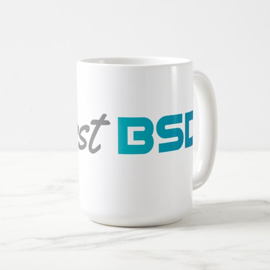 Tasse de classique de GhostBSD (Devant droit)